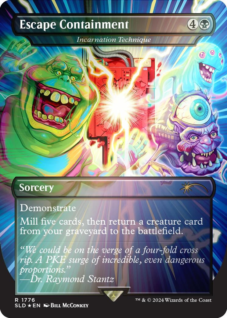 Image for Escape Containment - Incarnation Technique (Rainbow Foil) (1776) [Secret Lair Drop Series] - Magic: The Gathering