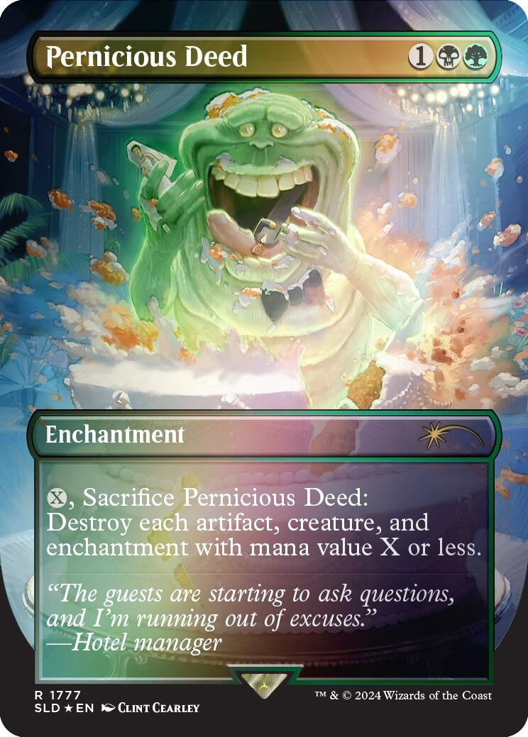 Image for Pernicious Deed (Rainbow Foil) (1777) [Secret Lair Drop Series] - Magic: The Gathering