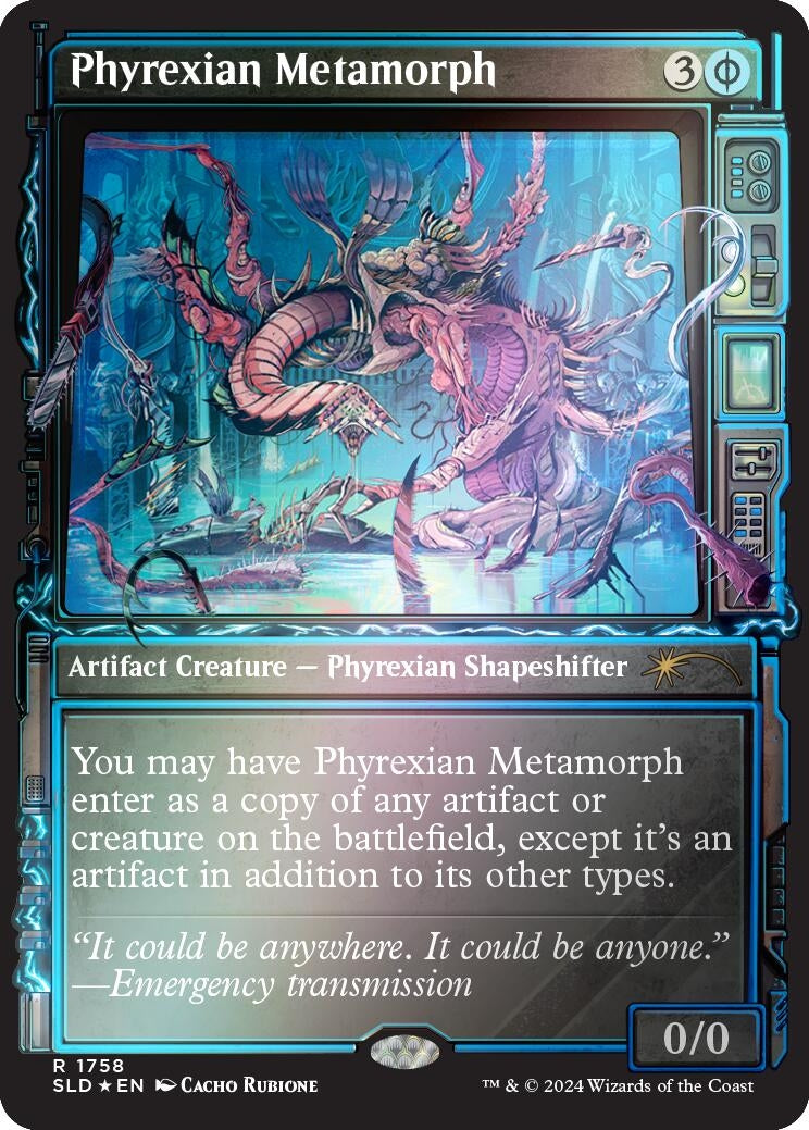 Image for Phyrexian Metamorph (Rainbow Foil) (1758) [Secret Lair Drop Series] - Magic: The Gathering