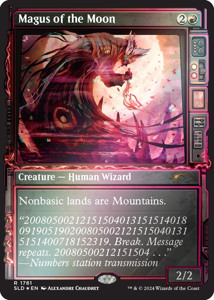 Image for Magus of the Moon (Rainbow Foil) (1761) [Secret Lair Drop Series] - Magic: The Gathering