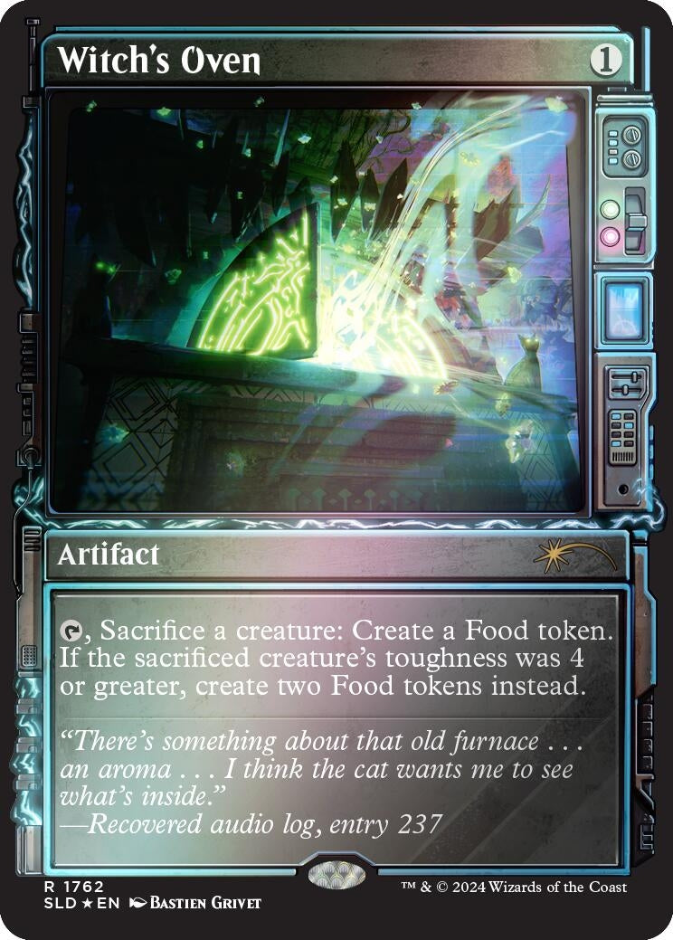 Image for Witch's Oven (Rainbow Foil) (1762) [Secret Lair Drop Series] - Magic: The Gathering