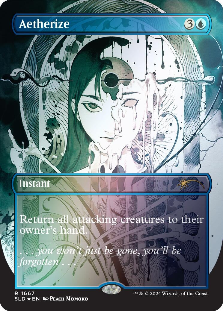 Image for Aetherize (Rainbow Foil) (1667) [Secret Lair Drop Series] - Magic: The Gathering