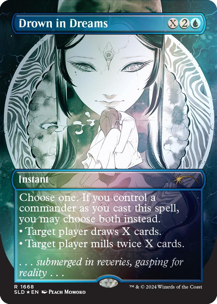 Image for Drown in Dreams (Rainbow Foil) (1668) [Secret Lair Drop Series] - Magic: The Gathering