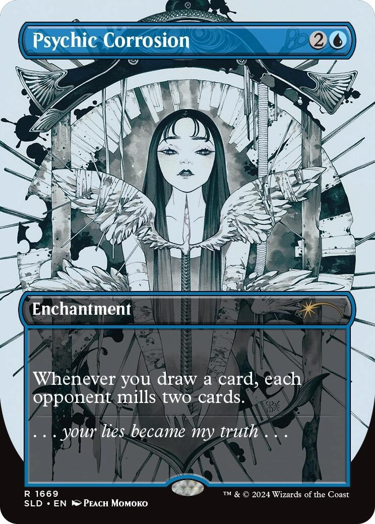 Image for Psychic Corrosion (1669) [Secret Lair Drop Series] - Magic: The Gathering