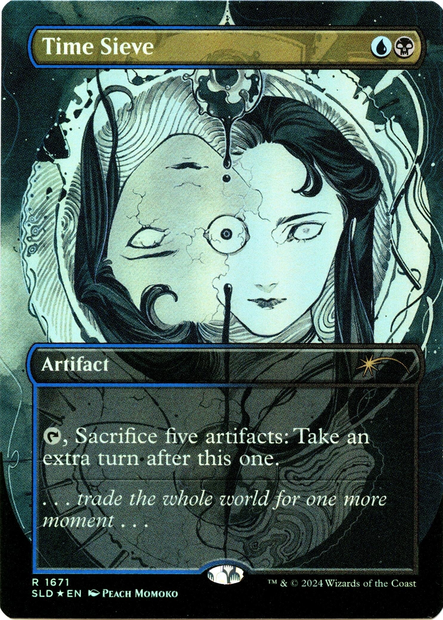Image for Time Sieve (Rainbow Foil) (1671) [Secret Lair Drop Series] - Magic: The Gathering