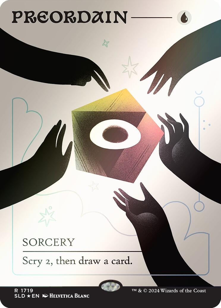 Preordain (1719) (Rainbow Foil) (1719) [Secret Lair Drop Series]