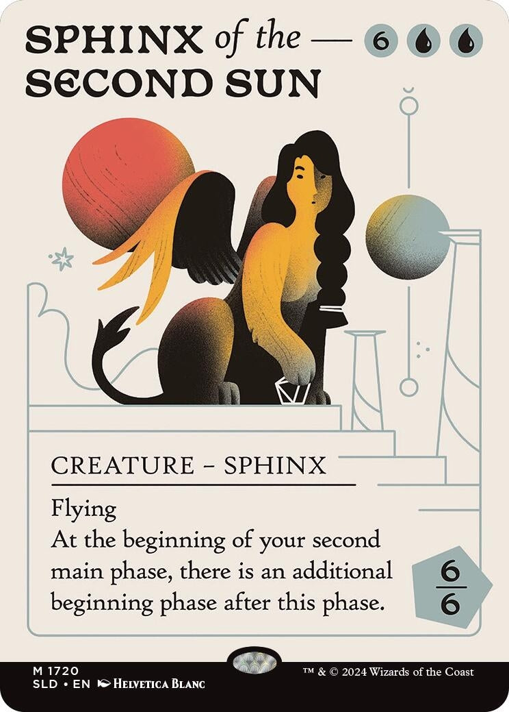Image for Sphinx of the Second Sun (1720) [Secret Lair Drop Series] - Magic: The Gathering