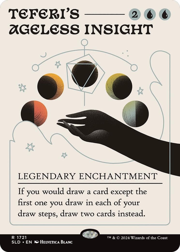 Image for Teferi's Ageless Insight (1721) [Secret Lair Drop Series] - Magic: The Gathering