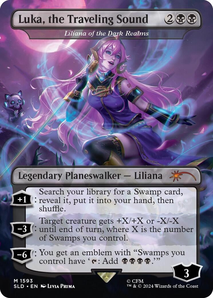Image for Luka, the Traveling Sound - Liliana of the Dark Realms (1593) [Secret Lair Drop Series] - Magic: The Gathering