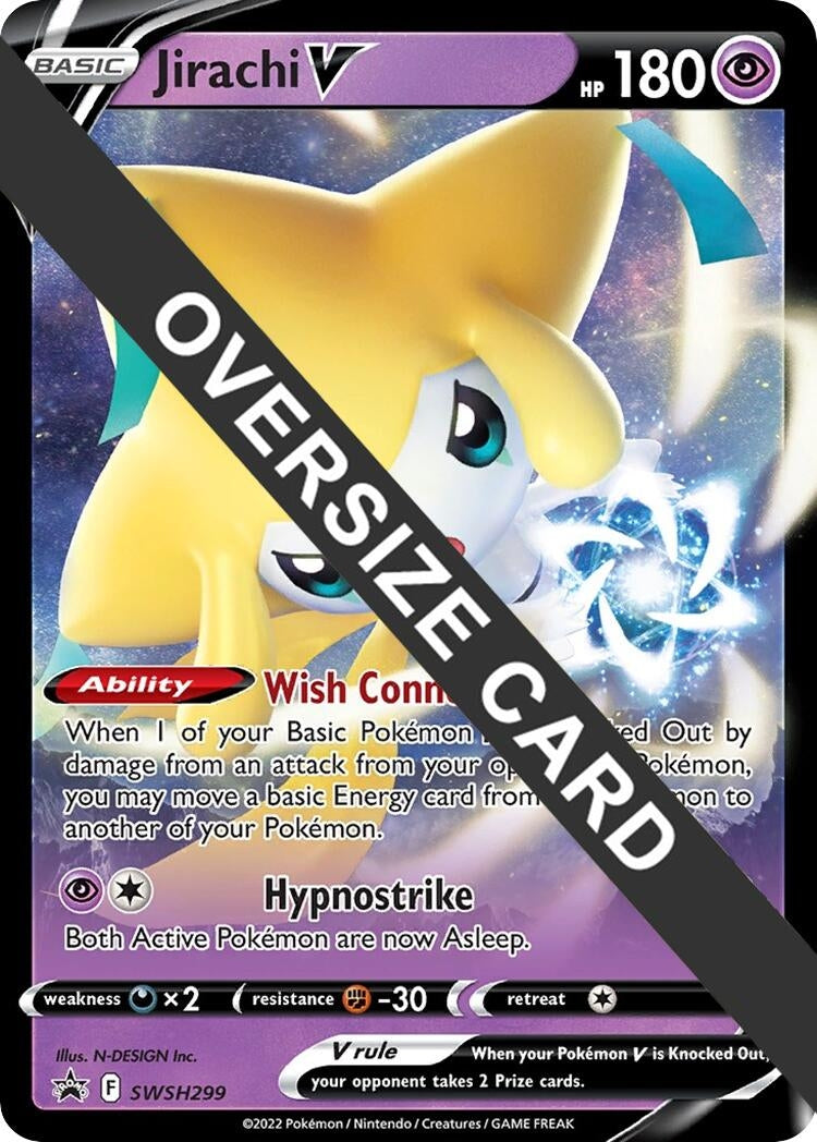 Image for Jirachi V - 299 (SWSH299) [Jumbo Cards] - Pokemon