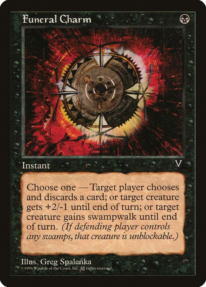 Image for Funeral Charm [Visions] - Magic: The Gathering