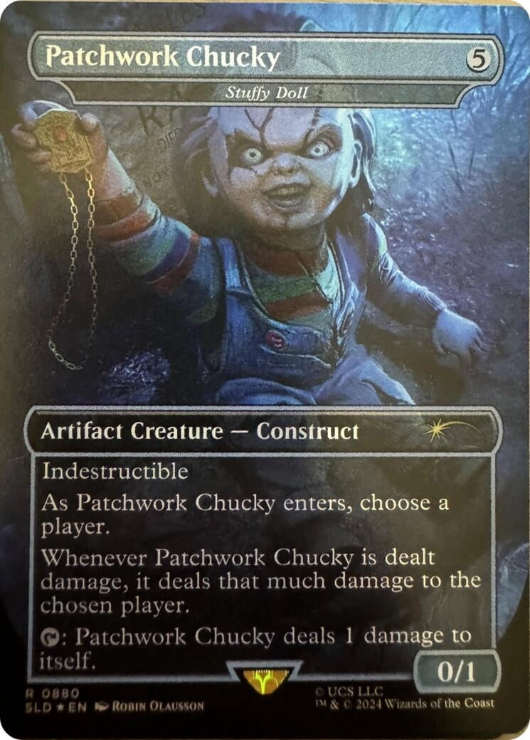 Image for Patchwork Chucky - Stuffy Doll (880) [Secret Lair Drop Series] - Magic: The Gathering