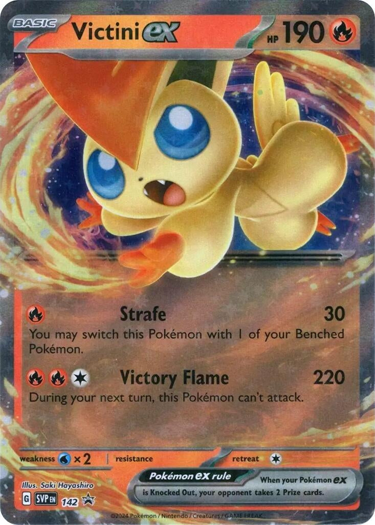 Image for Victini ex - 142 (142) [SV: Scarlet & Violet Promo Cards] - Pokemon