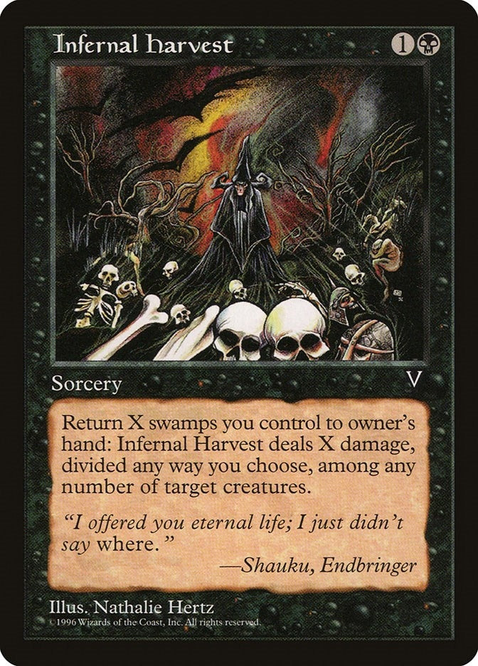 Image for Infernal Harvest [Visions] - Magic: The Gathering