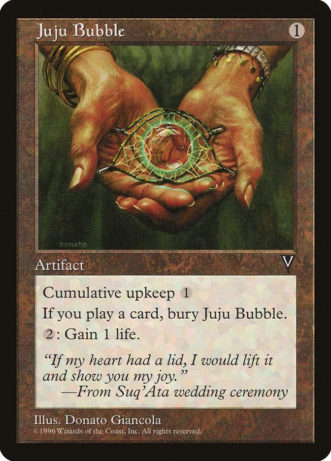 Image for Juju Bubble [Visions] - Magic: The Gathering