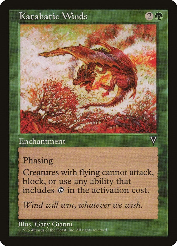 Image for Katabatic Winds [Visions] - Magic: The Gathering