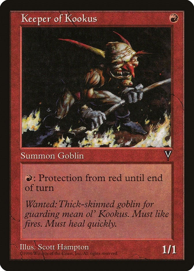 Image for Keeper of Kookus [Visions] - Magic: The Gathering