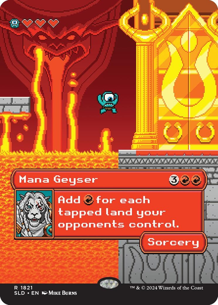 Image for Mana Geyser (1821) [Secret Lair Drop Series] - Magic: The Gathering