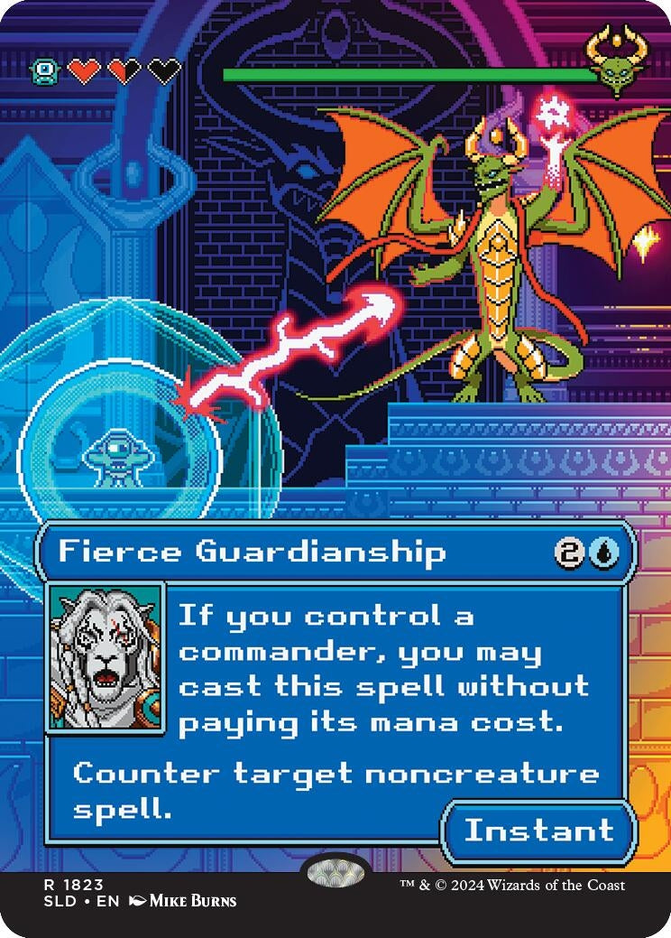 Image for Fierce Guardianship (1823) [Secret Lair Drop Series] - Magic: The Gathering
