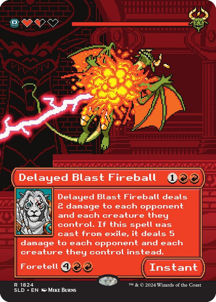 Image for Delayed Blast Fireball (1824) [Secret Lair Drop Series] - Magic: The Gathering