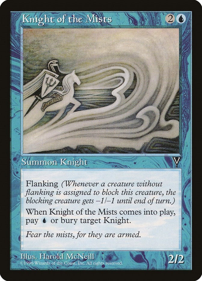 Image for Knight of the Mists [Visions] - Magic: The Gathering