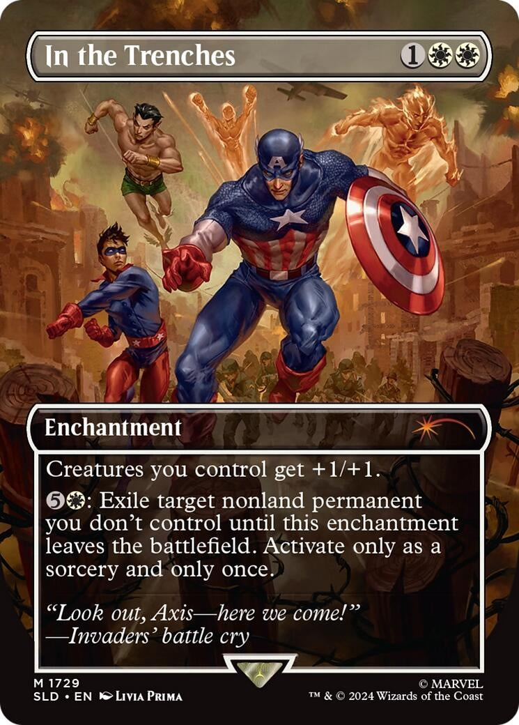 Image for In the Trenches (1729) [Secret Lair Drop Series] - Magic: The Gathering