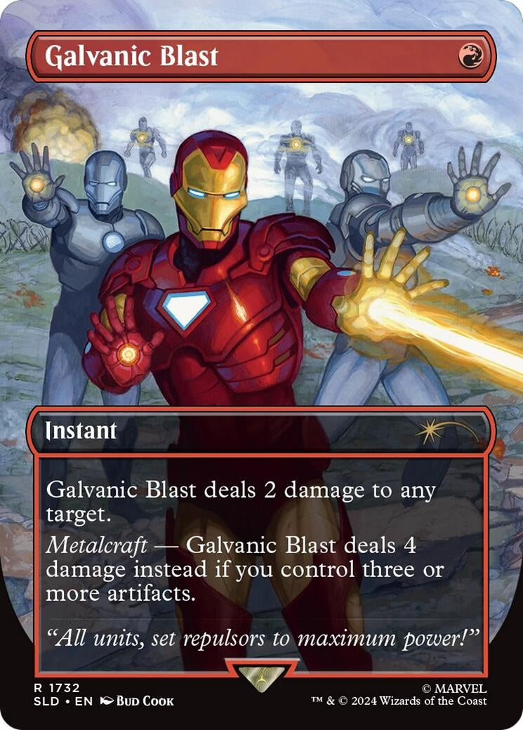 Image for Galvanic Blast (Rainbow Foil) (1732) [Secret Lair Drop Series] - Magic: The Gathering