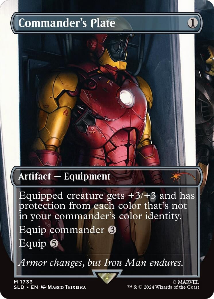 Image for Commander's Plate (1733) (1733) [Secret Lair Drop Series] - Magic: The Gathering