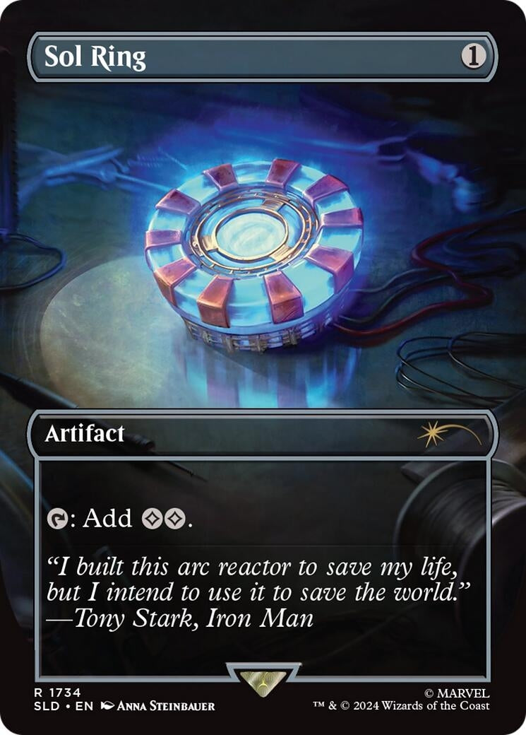 Image for Sol Ring (1734) (Rainbow Foil) (1734) [Secret Lair Drop Series] - Magic: The Gathering