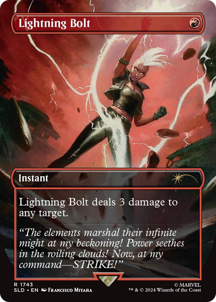 Image for Lightning Bolt (1743) (1743) [Secret Lair Drop Series] - Magic: The Gathering