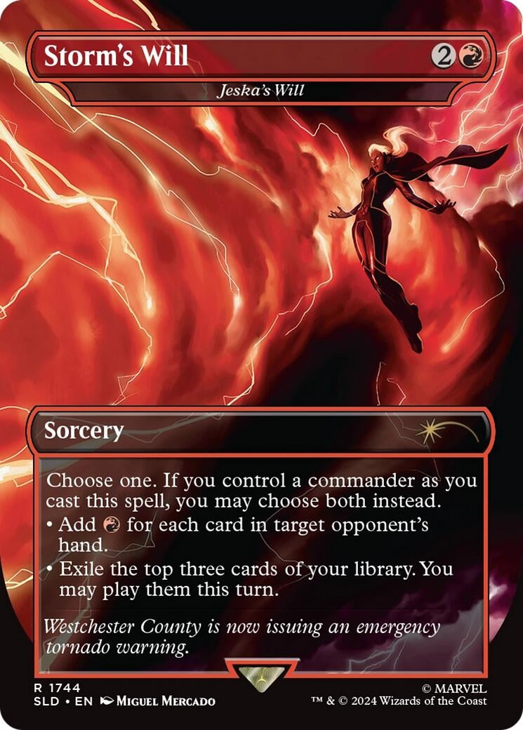 Image for Storm's Will - Jeska's Will (1744) [Secret Lair Drop Series] - Magic: The Gathering