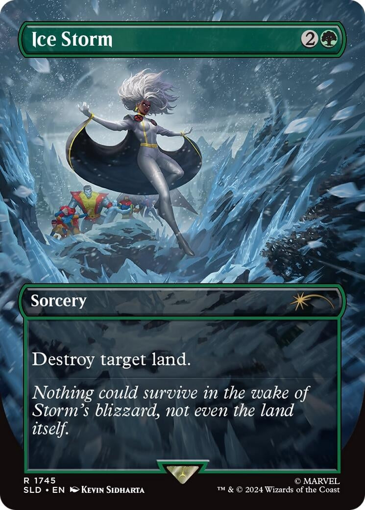 Image for Ice Storm (Rainbow Foil) (1745) [Secret Lair Drop Series] - Magic: The Gathering