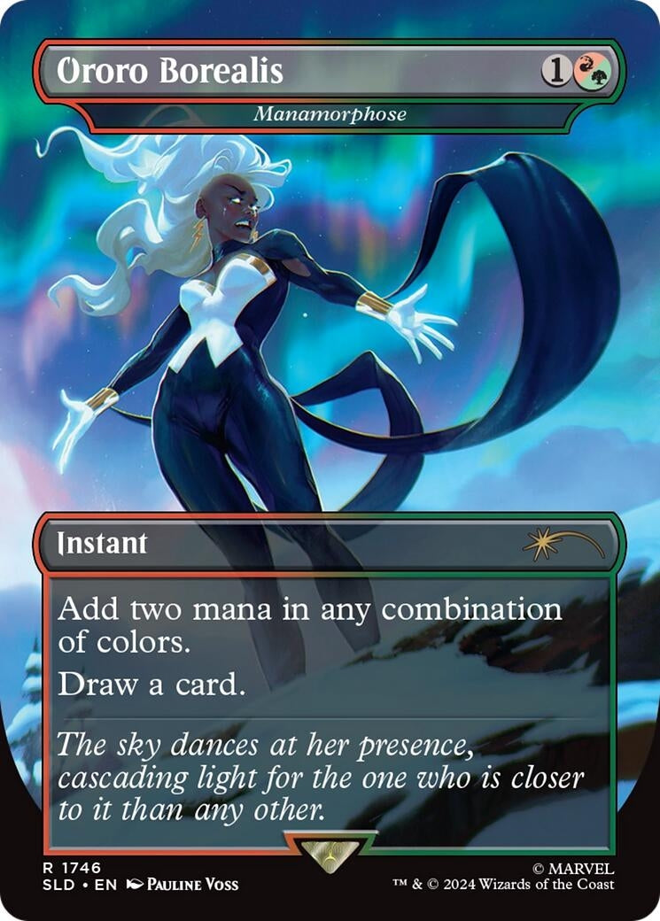 Image for Ororo Borealis - Manamorphose (1746) [Secret Lair Drop Series] - Magic: The Gathering
