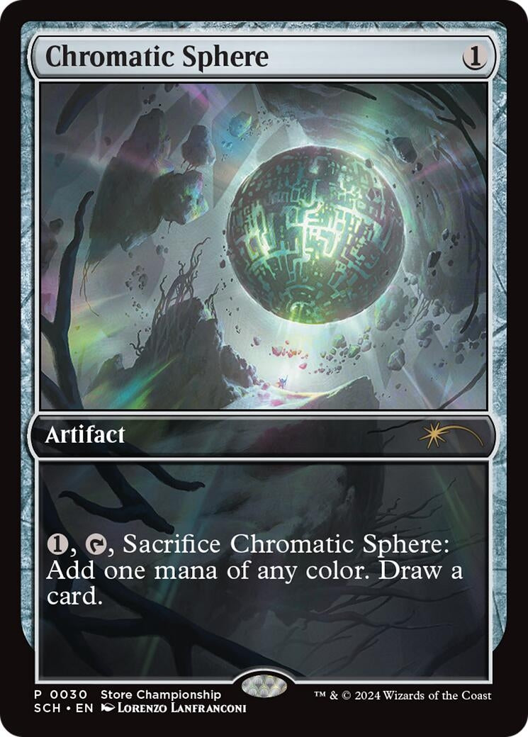 Image for Chromatic Sphere (30) [Game Day & Store Championship Promos] - Magic: The Gathering