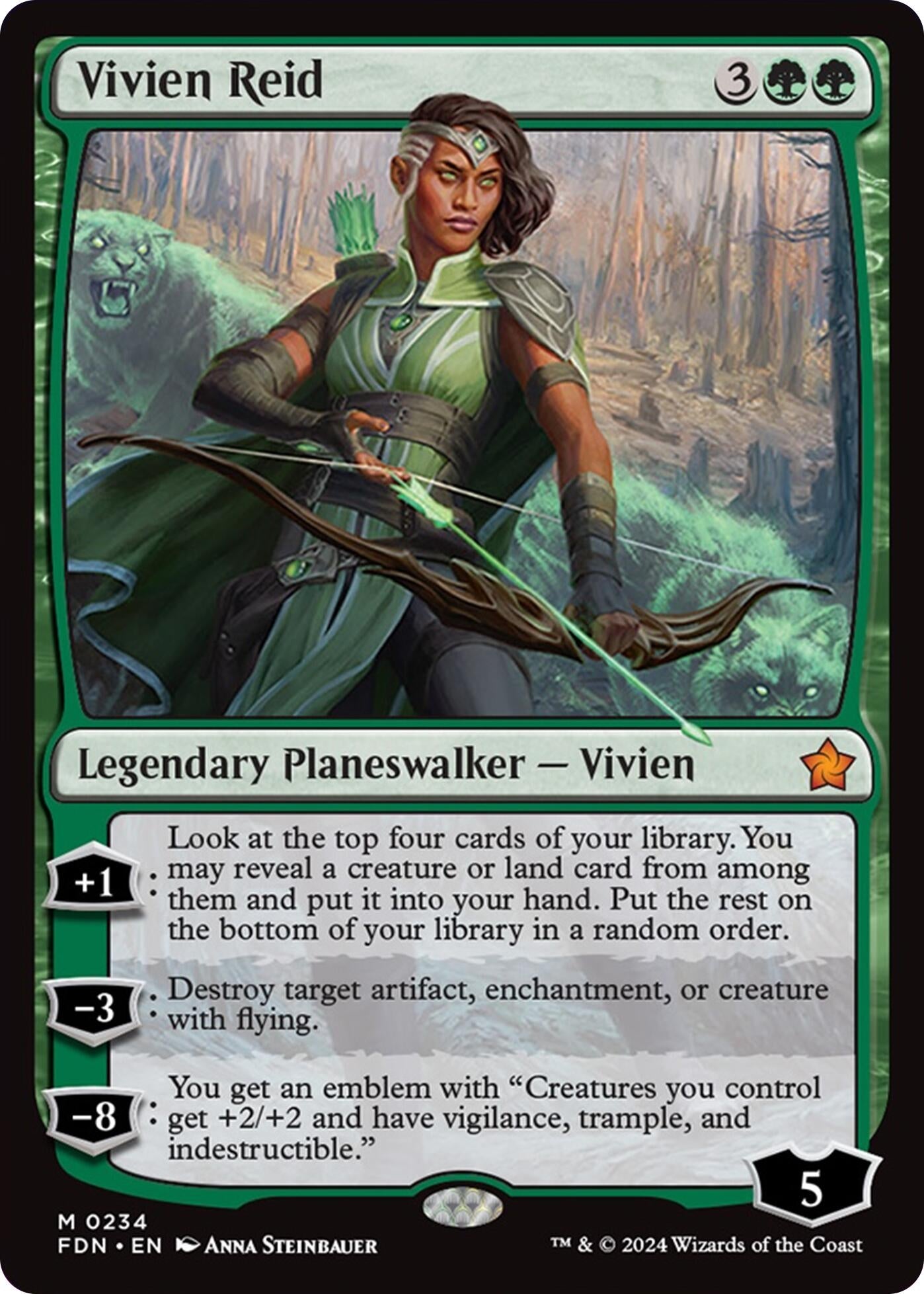 Image for Vivien Reid (234) [Foundations] - Magic: The Gathering