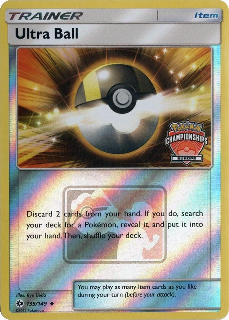 Image for Ultra Ball - 135/149 (Europe Championships) (135/149) [League & Championship Cards] - Pokemon