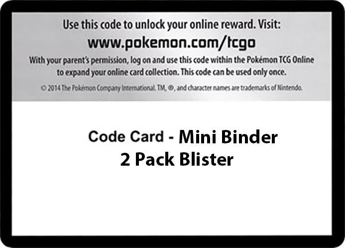 Image for Code Card - Mini Binder 2 Pack Blister [SM - Guardians Rising] - Pokemon