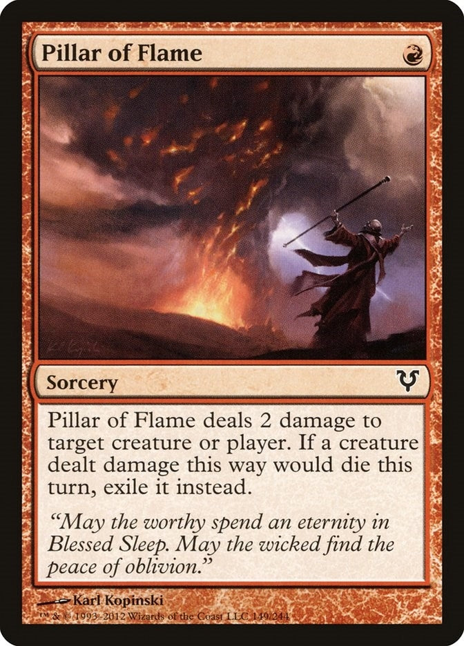 Image for Pillar of Flame (149) [Avacyn Restored] - Magic: The Gathering