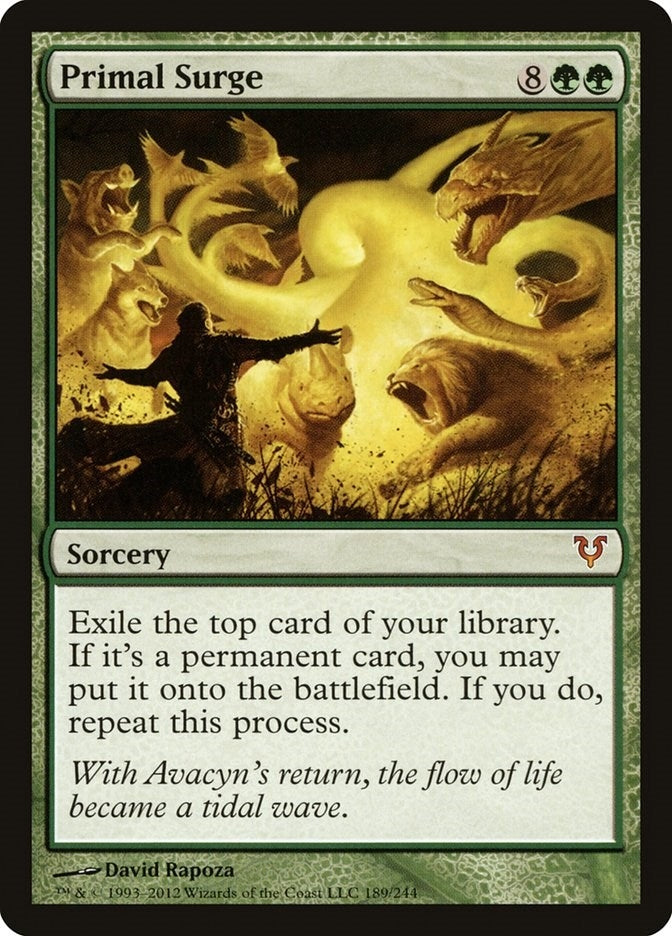 Image for Primal Surge (189) [Avacyn Restored] - Magic: The Gathering