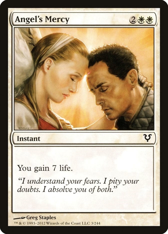 Image for Angel's Mercy (3) [Avacyn Restored] - Magic: The Gathering