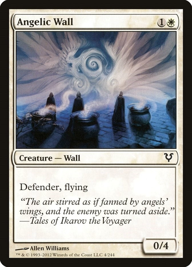 Image for Angelic Wall (4) [Avacyn Restored] - Magic: The Gathering