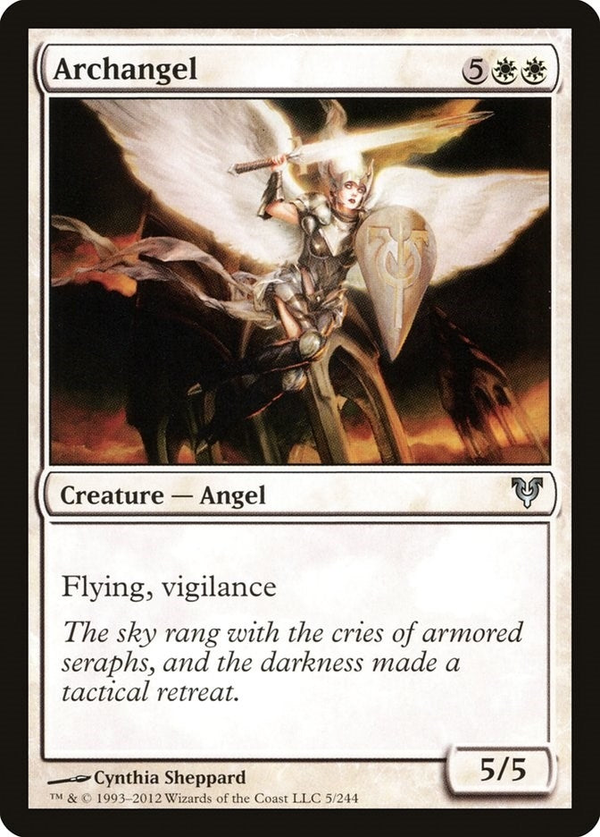 Image for Archangel (5) [Avacyn Restored] - Magic: The Gathering