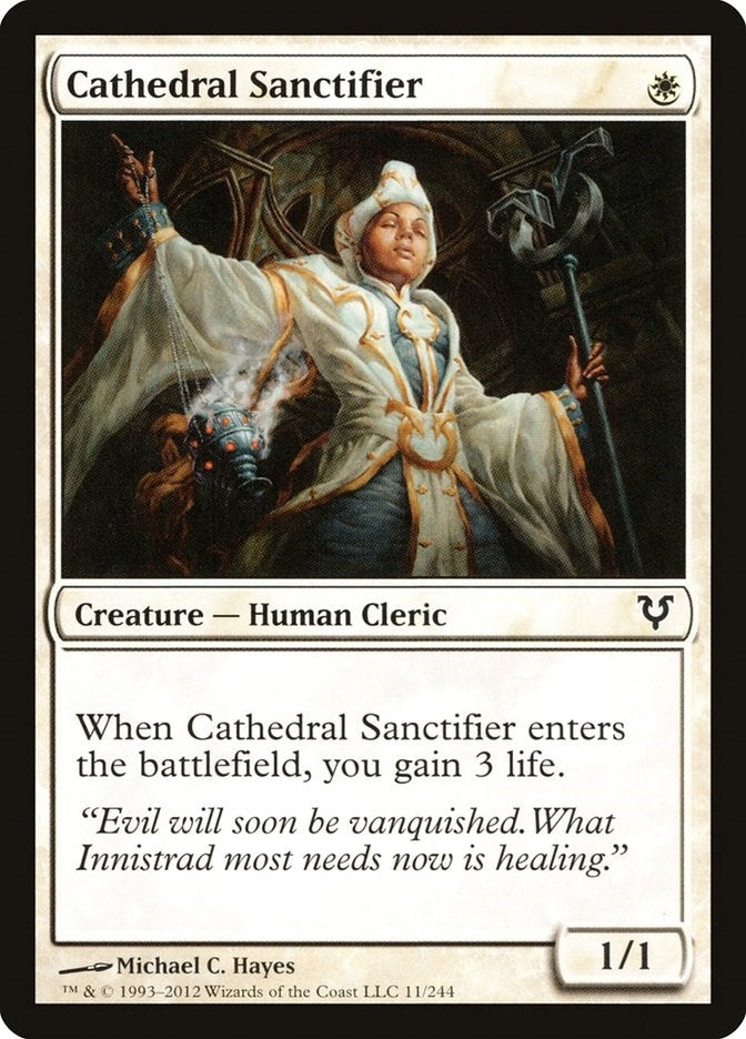 Image for Cathedral Sanctifier (11) [Avacyn Restored] - Magic: The Gathering