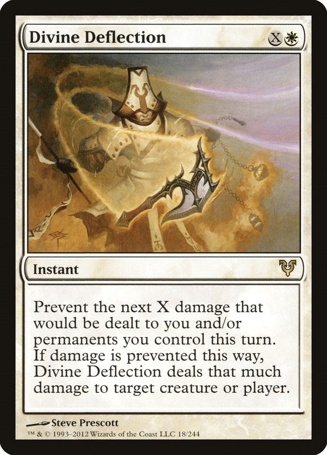Image for Divine Deflection (18) [Avacyn Restored] - Magic: The Gathering