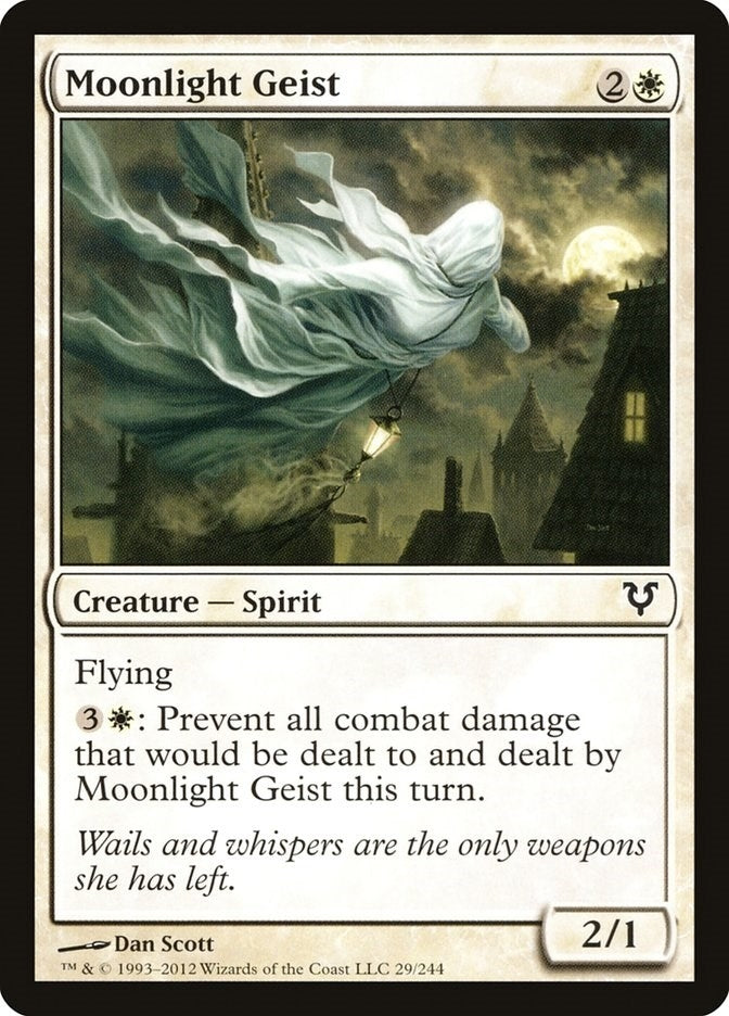 Image for Moonlight Geist (29) [Avacyn Restored] - Magic: The Gathering