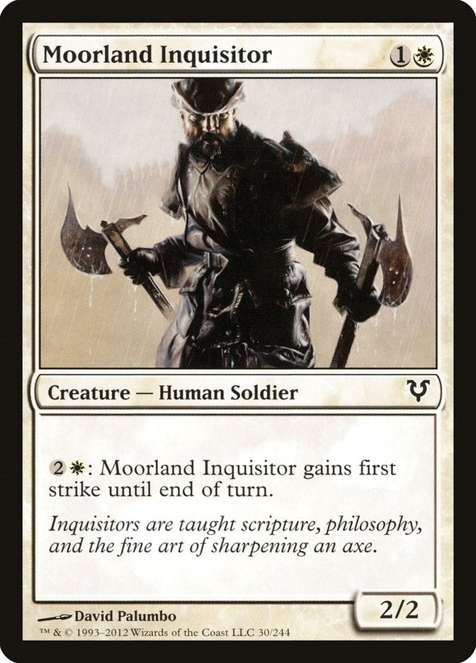 Image for Moorland Inquisitor (30) [Avacyn Restored] - Magic: The Gathering