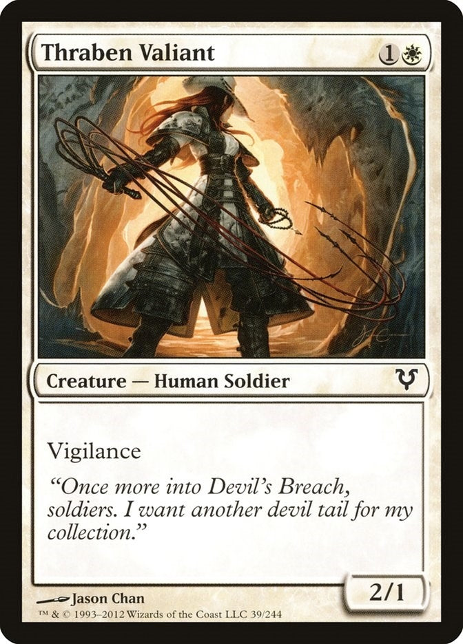 Image for Thraben Valiant (39) [Avacyn Restored] - Magic: The Gathering