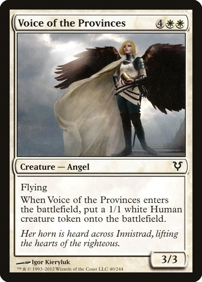 Image for Voice of the Provinces (40) [Avacyn Restored] - Magic: The Gathering