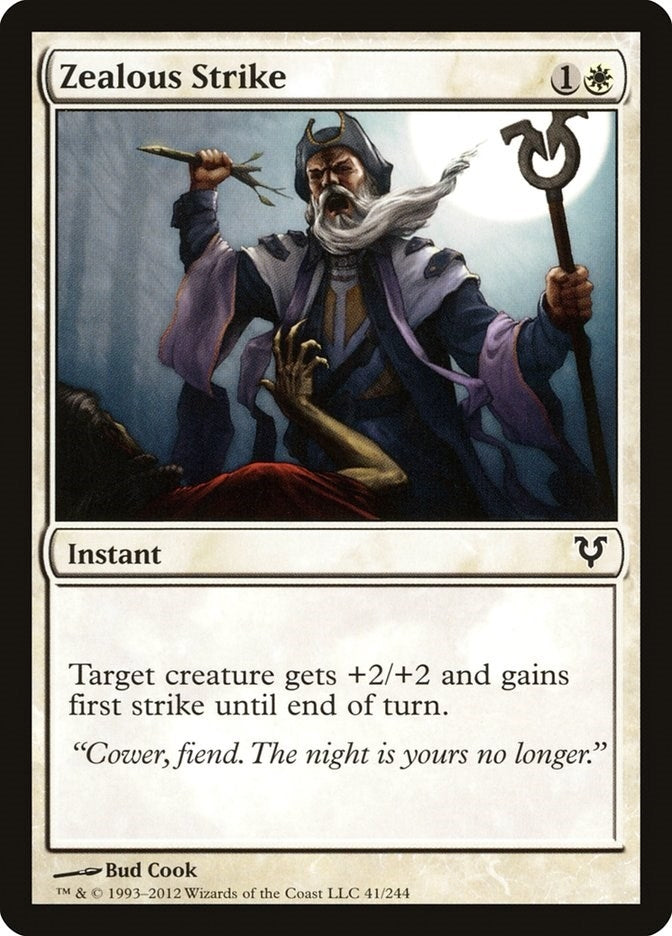 Image for Zealous Strike (41) [Avacyn Restored] - Magic: The Gathering