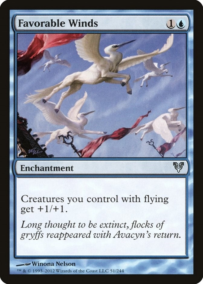 Image for Favorable Winds (51) [Avacyn Restored] - Magic: The Gathering
